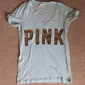 Pink cotton t shirt